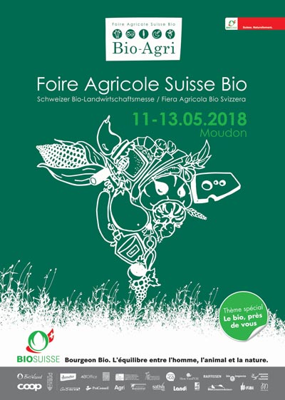 Bio-Agri Foire Agricole Suisse Bio Moudon affiche 2018-b