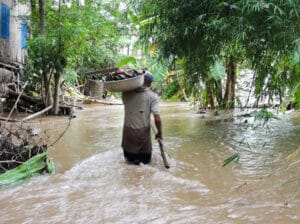 Frangipanier donation riz Laos suite aux inondations automne 2020-2